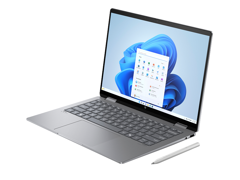 HP Envy 2-in-1 14 2K Touch-Screen Laptop - Intel Core Ultra 7 - 16GB Memory - 1TB SSD - Meteor Silver