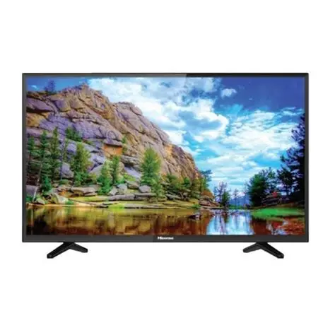 SMART TV HISENSE40" LED FULL HD TV,2 HDMI, 2 USB DIVX,1 AV ,Black, Smart , WI FI.Free Bracket 260,000