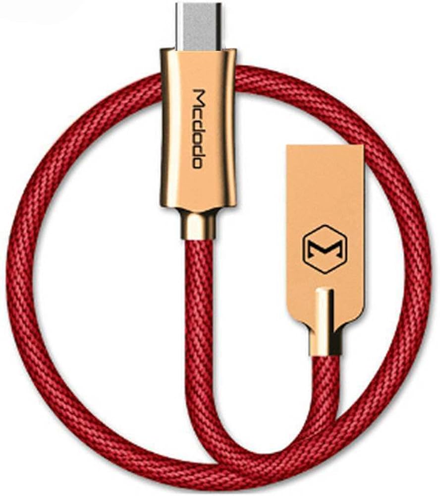 MCDODO AUTO POWER OFF LIGHTNNG CABLE RED